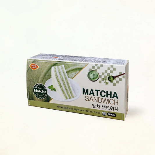 25342 : 말차 샌드위치 (팡마니) : 8/228g : FZN MATCHA SANDWICH