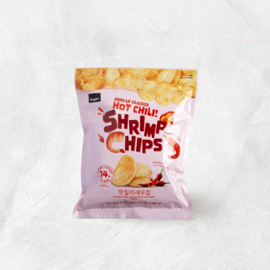 25448 : 새우칩(핫칠리) : 10/130g : SHRIMP CHIP(HOT CHILI )
