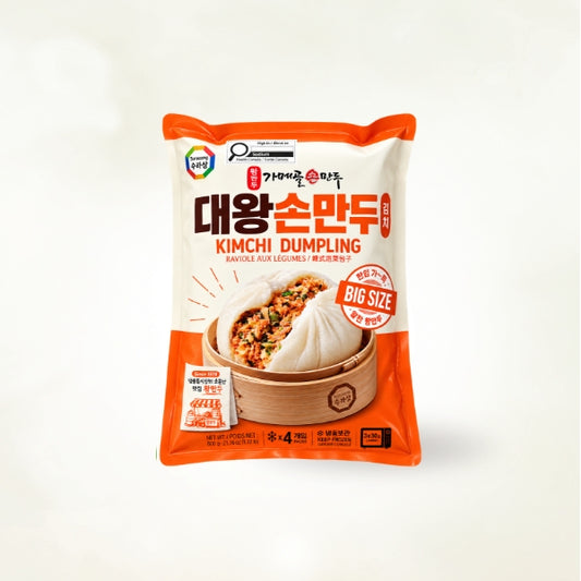 25768 : 대왕 손만두(김치) : 10/600g :  FZN VEGETABLE DUMPLING (KIMCHI)