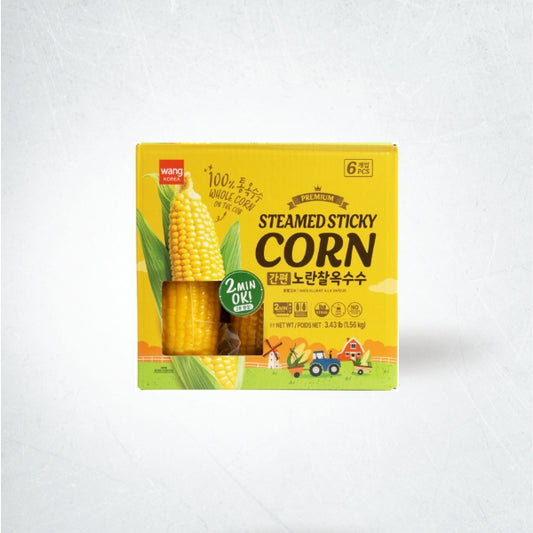 25769 : 노란찰옥수수(진공) : 8/1.56Kg(3.43Lb) : STEAMED YELLOW STICKY CORN