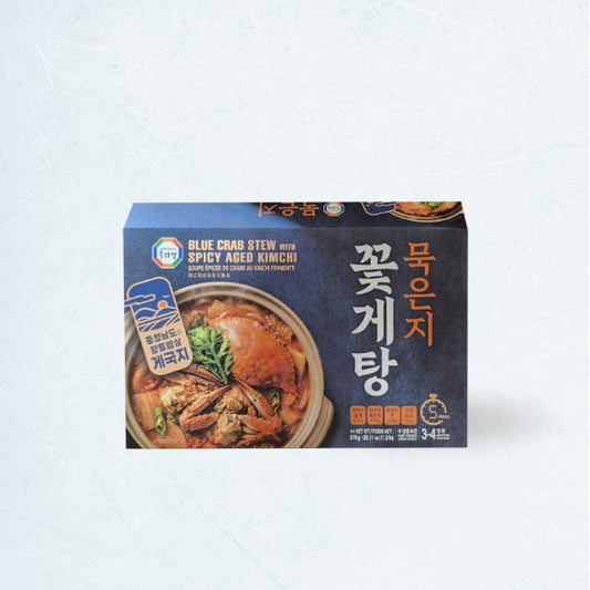 25897 : 묵은지 꽃게탕 :  : 12/570g : FZN BLUE CRAB STEW WITH SPICY AGED KIMCHI