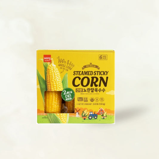 25769 : 노란찰옥수수(진공) : 8/1.56Kg(3.43Lb) : STEAMED YELLOW STICKY CORN