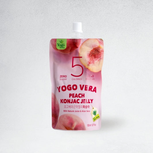 26186 : 요고베라 곤약젤리(복숭아) : 4/10/150mL : YOGOVERA  GON-YAGJELLI  (PEACH )