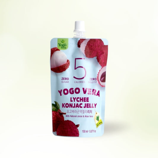 26187 : 요고베라 곤약젤리(리치) : 4/10/150mL : YOGOVERA  GON-YAGJELLI (LYCHEE)