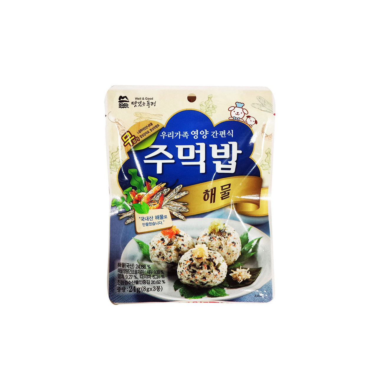 Laver Flake for rice(Seafood)  15/24g 주먹밥(해물)