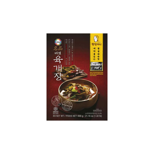 Fzn One(Spicy Mushroom Soup) 18/600g 원할머니 버섯육개장