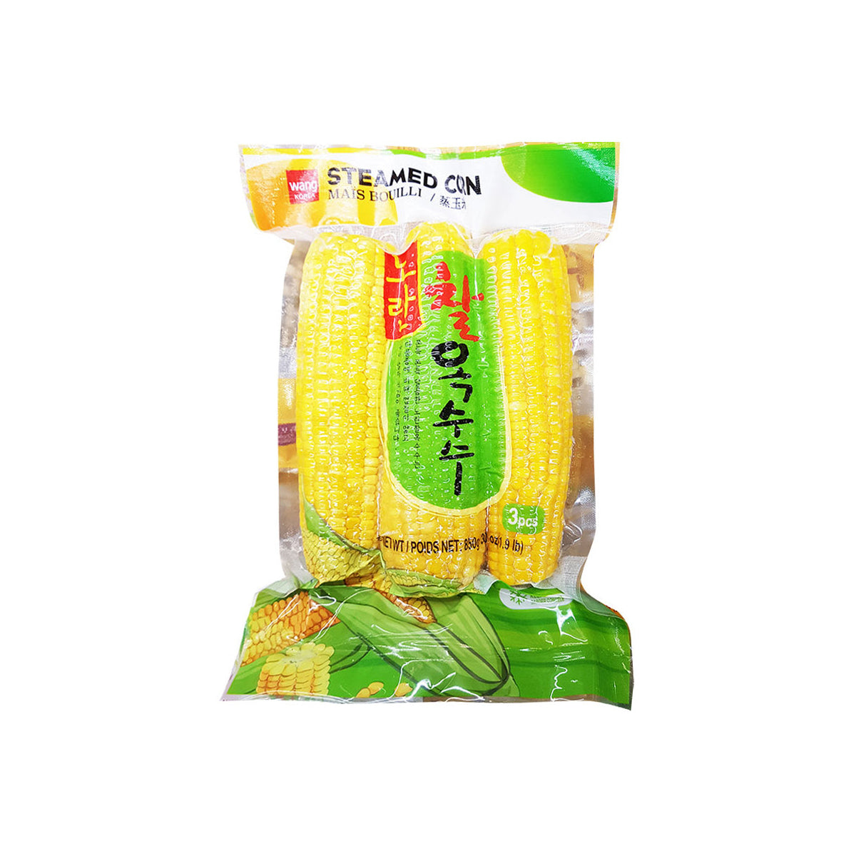 Fzn Boiled Sweet Corn 12/850g 노란 찰옥수수