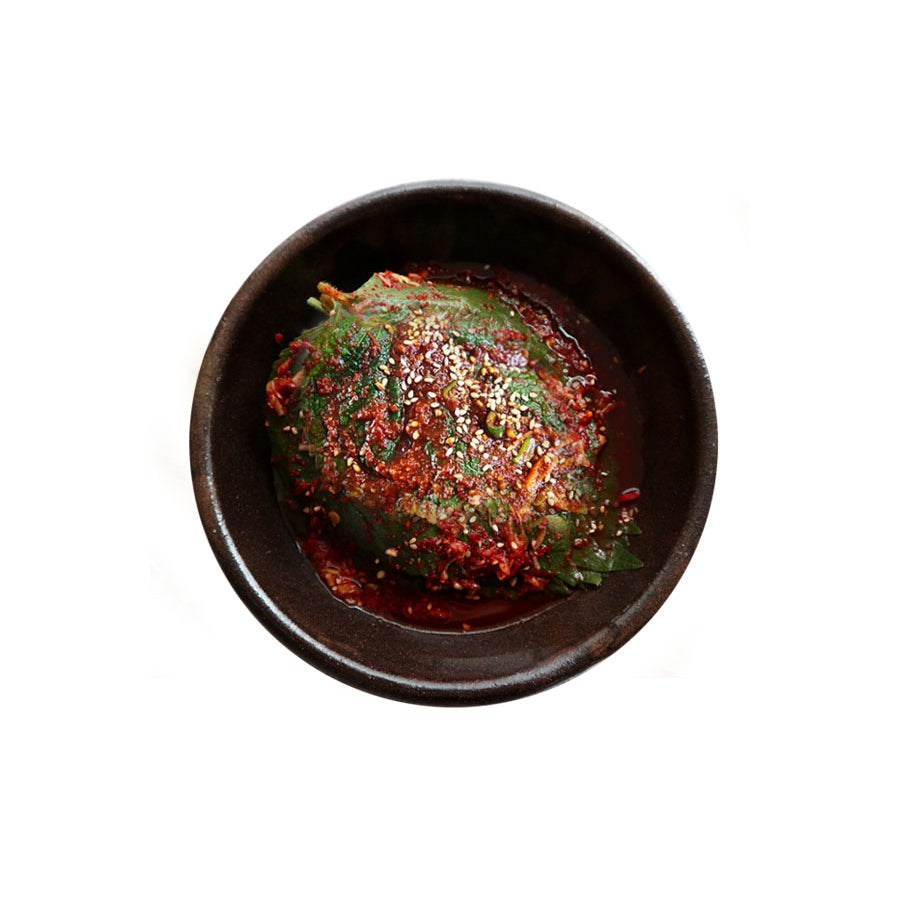 Fzn Seasoned Perilla Leaves 10kg 왕 양념깻잎 made in korea