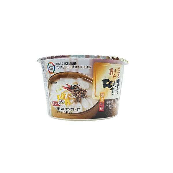 Rice Cake Soup 6/177g 전통 떡국떡 컵