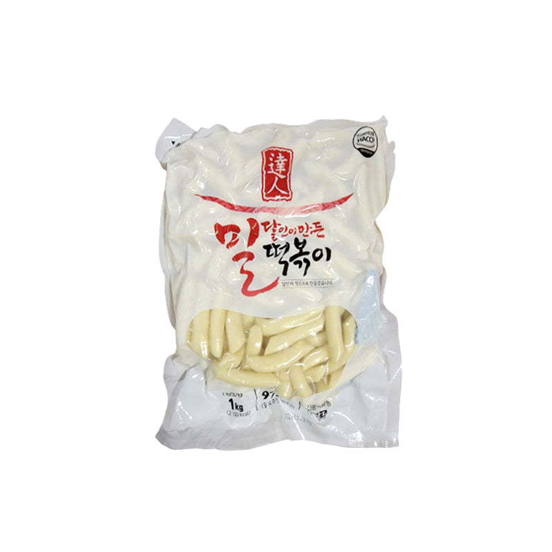 Dalin Wheat Tteokbbokki (Thin) 10/1Kg 달인밀떡(가는떡)