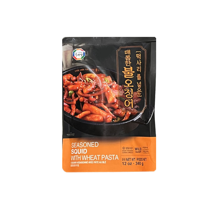 Fzn Stir Fied Spicy Squid(W/Rice cake) 15/340g 떡사리 불오징어