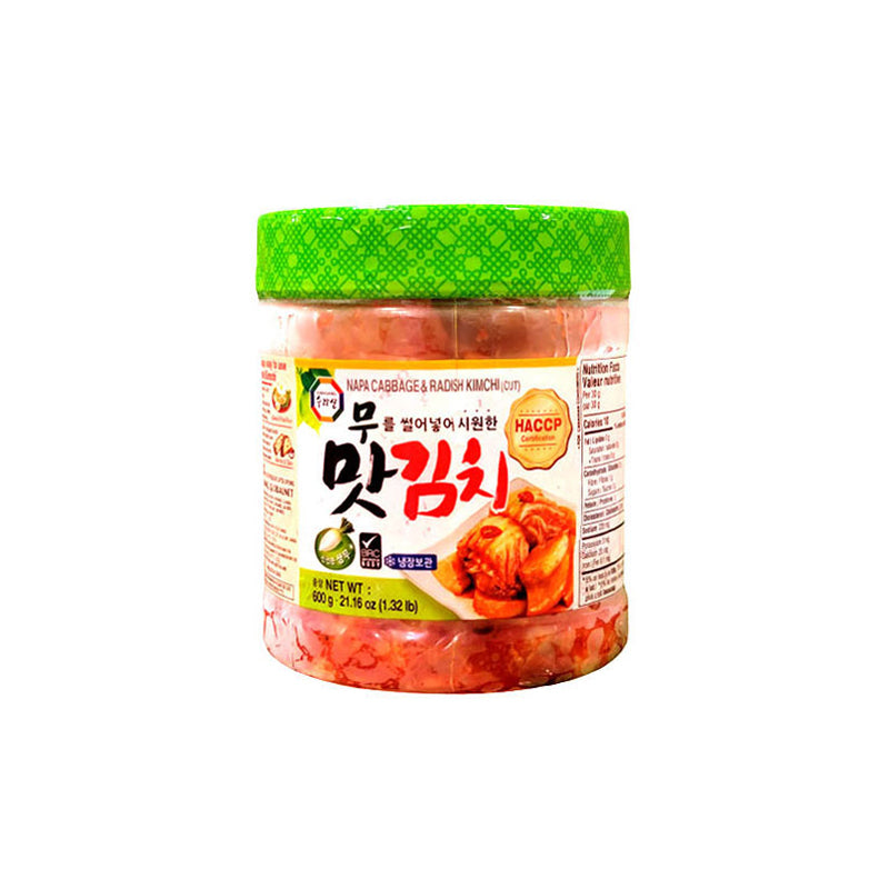 Radish+Slice Kimchi 12/600g 무우 맛김치(서울식)