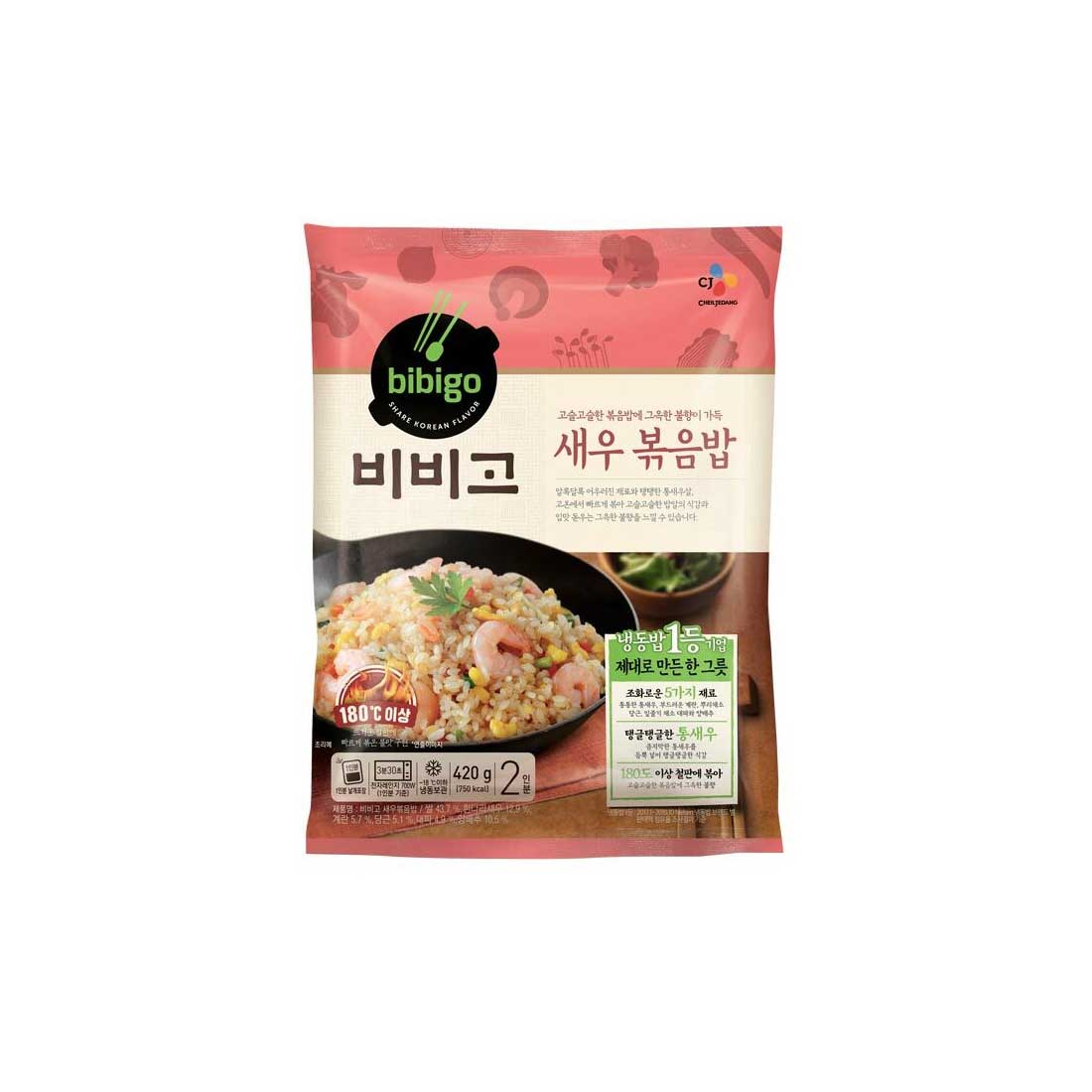 BS0051 비비고 새우볶음밥 12/450g FZN BIBIGO FRIED RICE(SHRIMP)