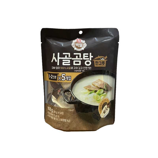 Soup Stock(Beef) 12/100g 사골 곰탕 한그릇