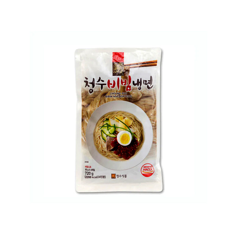 CS Spicy Stir Cold Noodle 3/10/720g 청수 비빔냉면 (for 4)