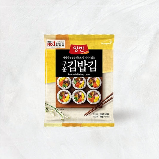 DW022  : 동원 김밥용김 : 30/22g : DRIED LAVER FOR KIMBAP
