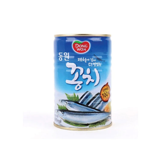 Canned Pacific Saury 24/400g 동원 꽁치 캔
