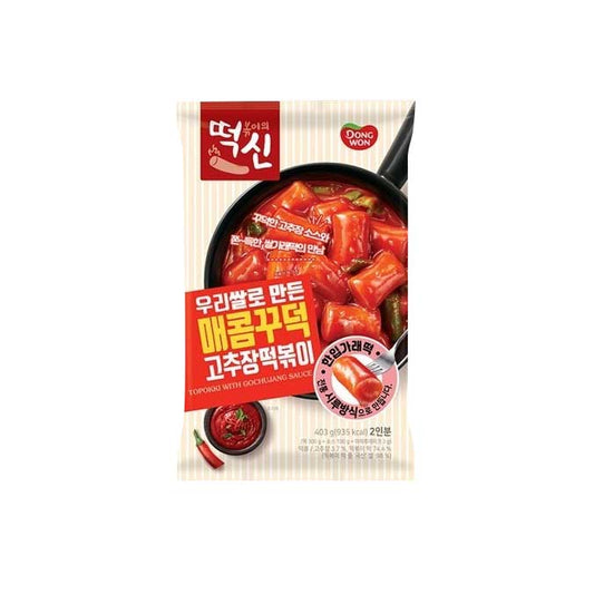 DW315K 떡신(고추장 떡볶이) 10/403g TS) STICKY TTEOKBOKKI