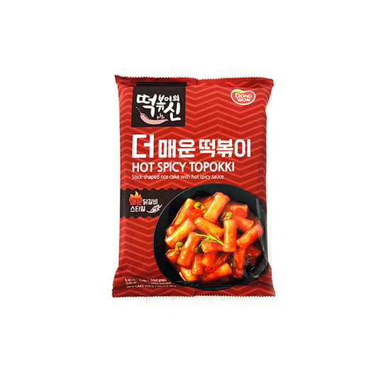 (TS) Hot Spicy Tteocbbokki 16/240g 떡볶이의신 (더매운 떡볶이)