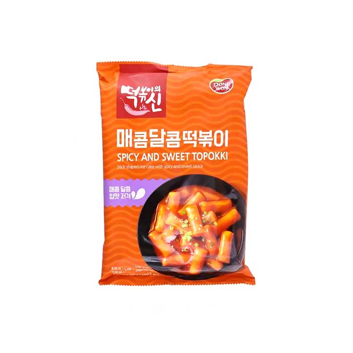 (TS) Spicy & Sweet Tteocbbokki 16/240g 떡볶이의신 (매콤달콤 떡볶이)