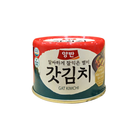 DW408 : 양반 갓김치(캔) : 48/160g : CANNED MUSTARD LEAVES KIMCHI