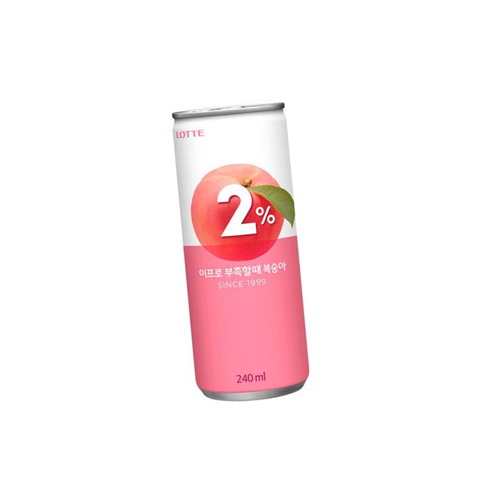 2% Water(Peach) 5/6/240ml 이프로 복숭아캔