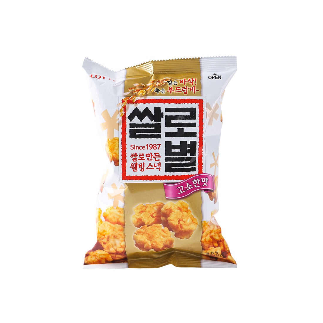 Rice Snack 12/156g 쌀로별 고소한 맛