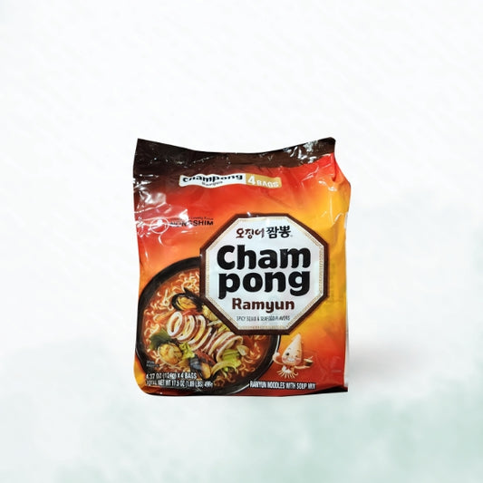 NS-100 :  오징어 짬뽕 : 8/4/124g : SQUID CHAMPONG RAMEN