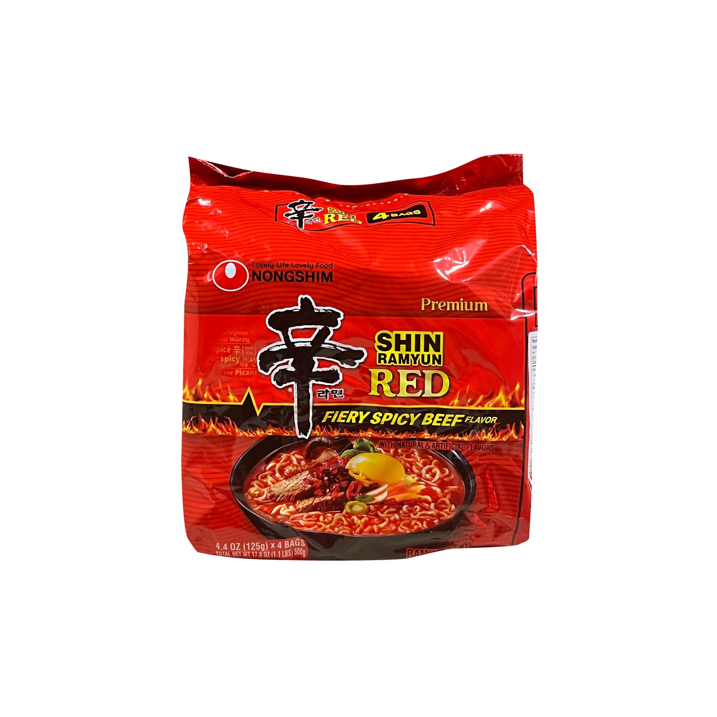 NS-128 : 신라면(레드) : 8/4/125g : SHIN RAMEN(RED)