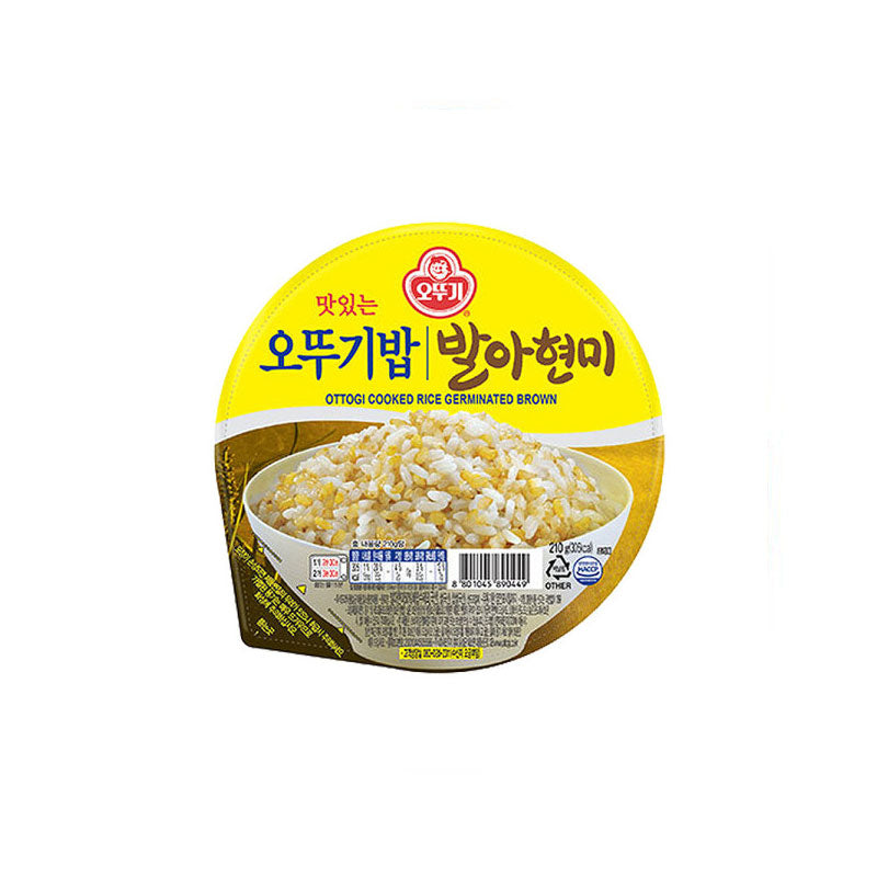 Cooked Brown Rice 12/210g 오뚜기밥(발아 현미)