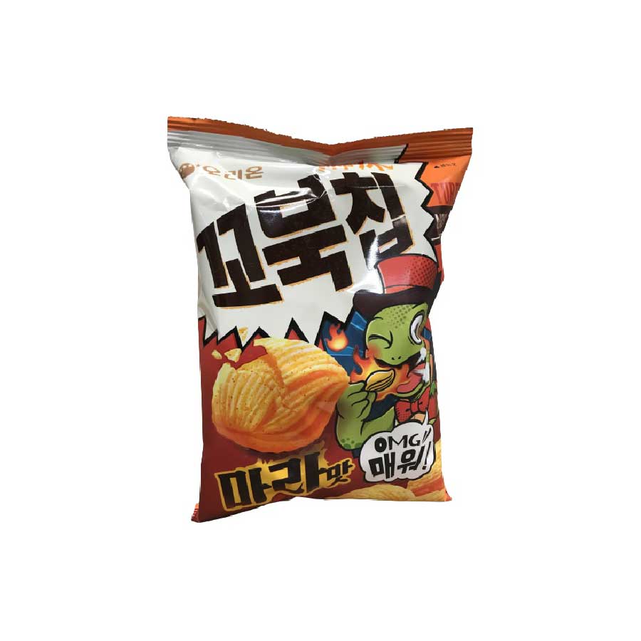 Turtle Chips(Mala) 80g 12/80g 꼬북칩(마라)