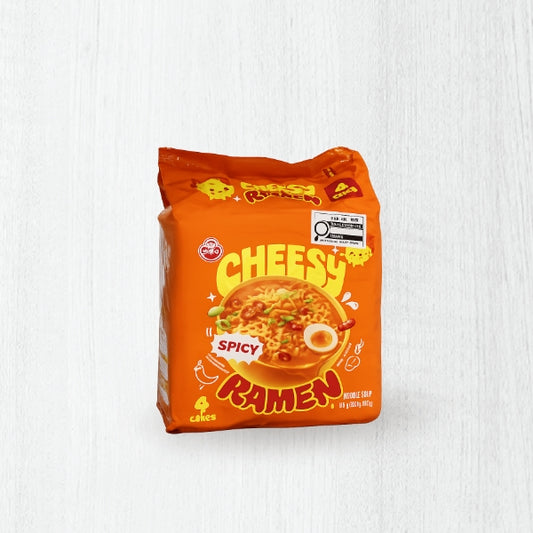 OT127 : 치즈라면 (스파이시) : 8/4/111g : CHEESY RAMEN (SPICY)