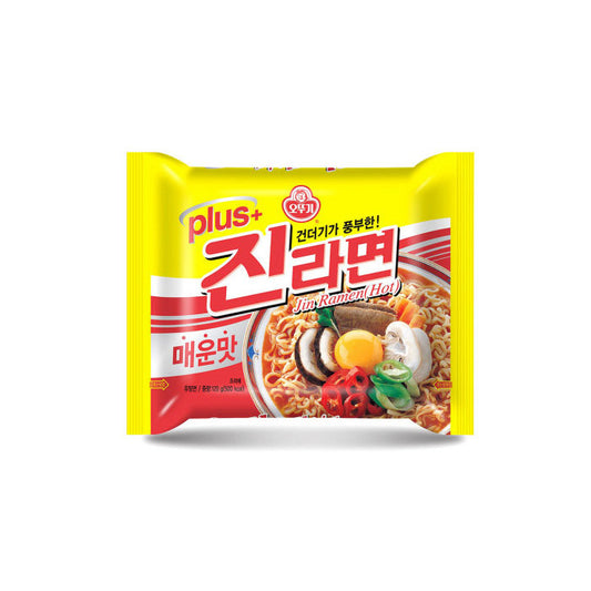 OV101 : 진라면(매운맛) : 18/120g : JIN RAMEN(SPICY)