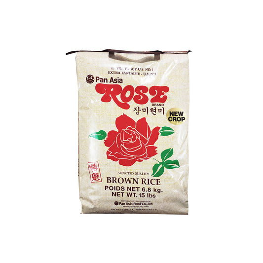 Rose Brown Rice 15Lb 장미 현미쌀