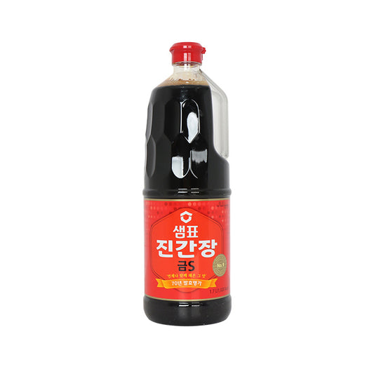 Gold(S) Jin Soy Sauce 6/1.7L 금S 진간장