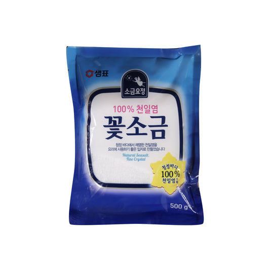 SP-077S : 소금요정 꽃소금 : 30/500g : FINE SALT