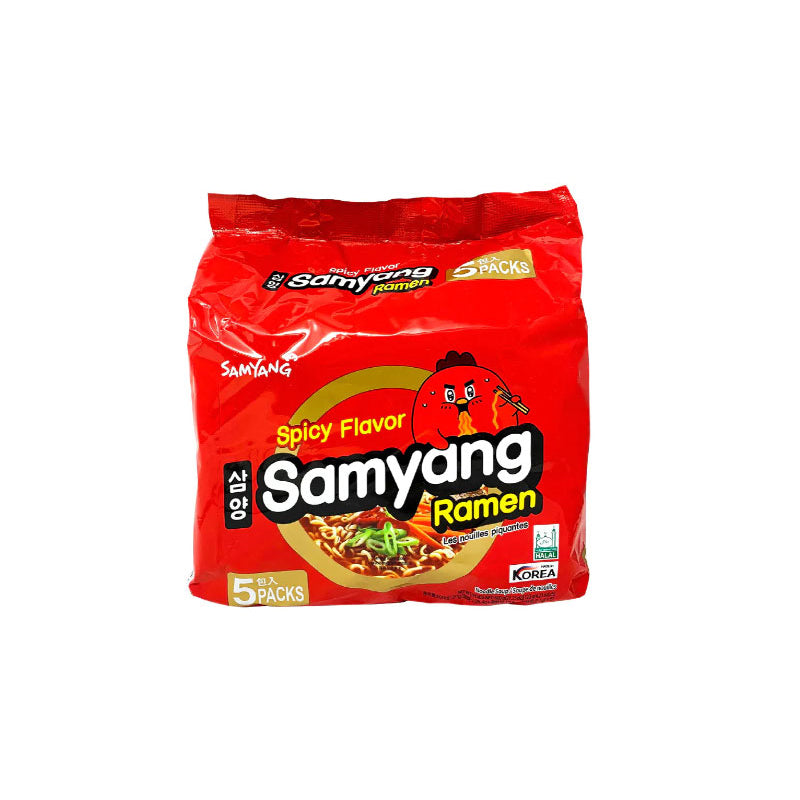 Samyang Ramyun(Spicy)(M) 8/5/120g 삼양라면(매운맛 멀티)