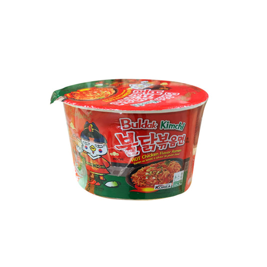 Bul-Dak(Kimchi) Stir Fried Noodle Bowl 16/105g 불닭볶음면(김치 큰컵)