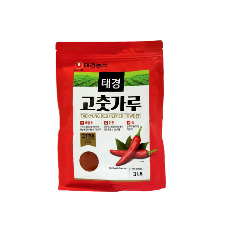 T. Red Pepper Powder (Fine) 30/1Lb 태경 고운 고추가루