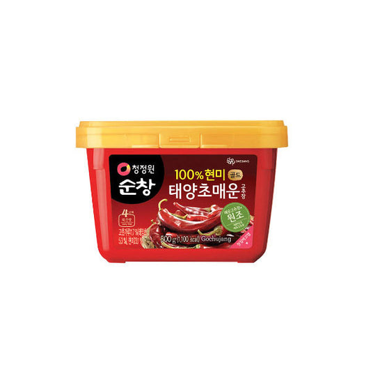 Brown rice Spicy Red Pepper Paste 20/500g (현미)순창 매운고추장