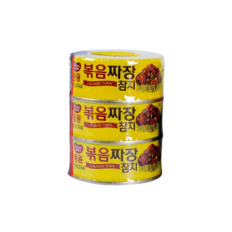 Canned Tuna In Black Bean Sauce 20/3/100g 볶음짜장 참치 100g Bundle