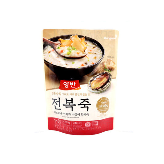 Yangban Rice Porridge(Abalone) 20/420g 양반죽(전복죽)