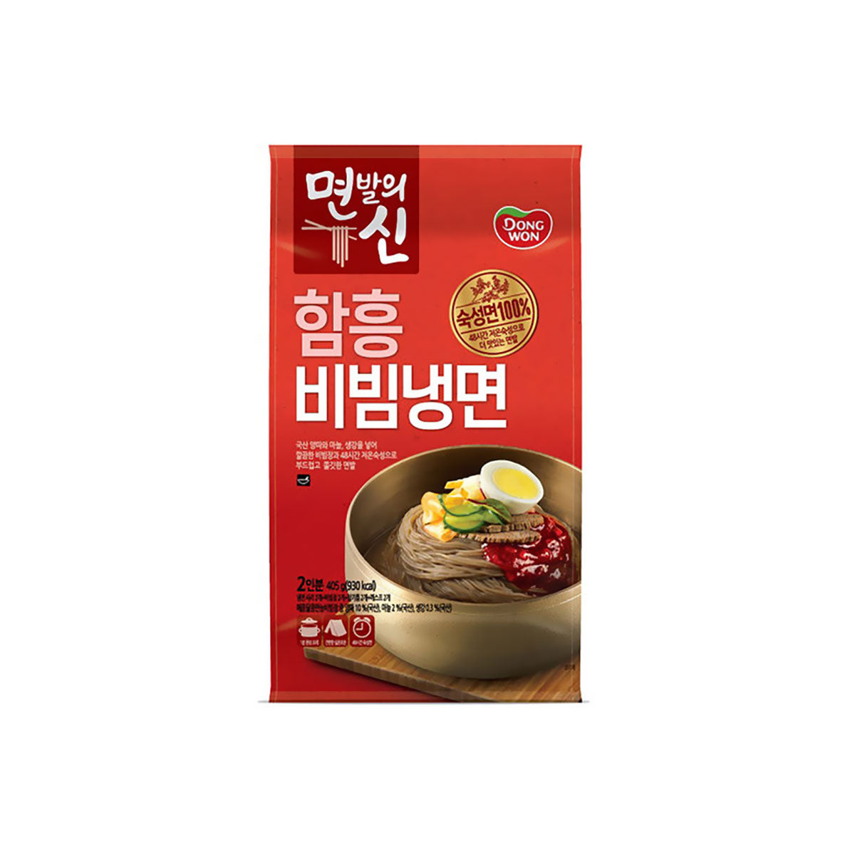 (MS) Hamheung Stir Cold Noodle(Spicy) 10/405g 면발의신(함흥비빔냉면)