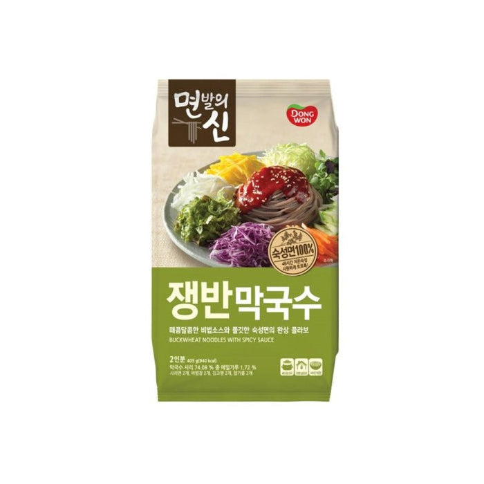 (MS) Buckwheat Noodle (Spicy) 20/405g 면발의신 (쟁반막국수)