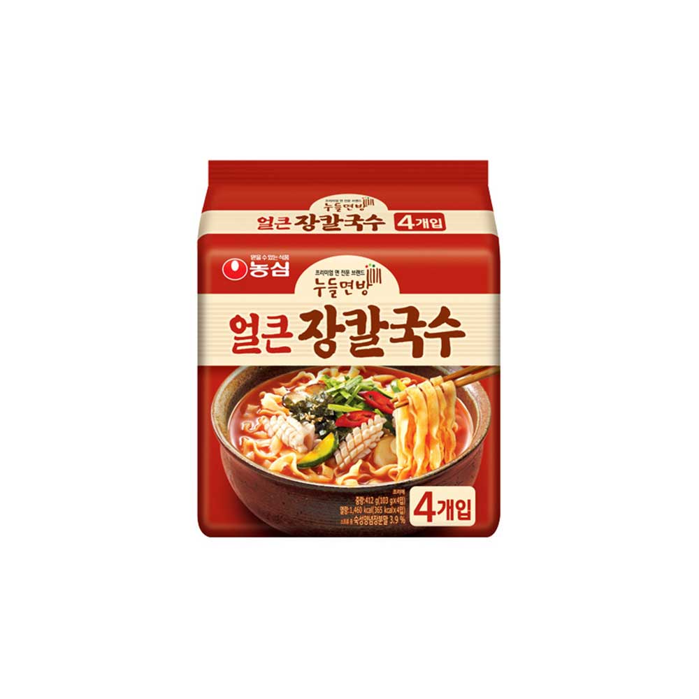 NS-094 : 장칼국수 : 8/4/103g  SPICY KALGUKSU NOODLE