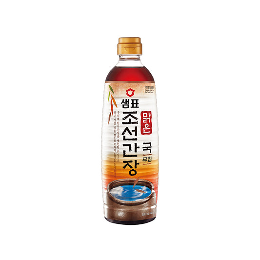 Clearly Choseon Soy Sauce(for Soup) 12/930ml 맑은 조선간장