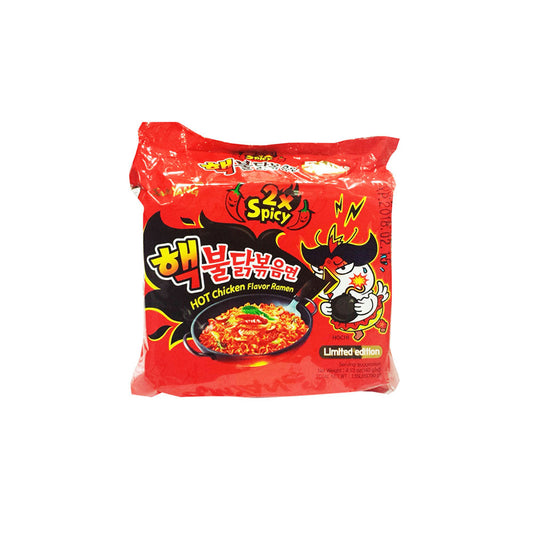 Bul-Dak(2Xspicy) Stir Fried Noodle 8/5/140g 핵 불닭볶음면(멀티)