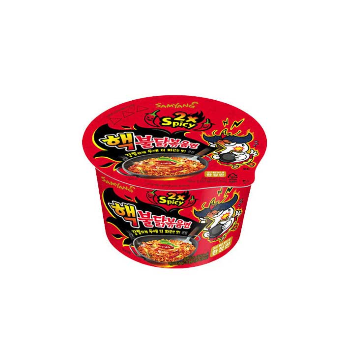 Bul-Dak(2XSpicy) Stir Fried Noodle Bowl 16/105g 핵불닭볶음면 큰컵