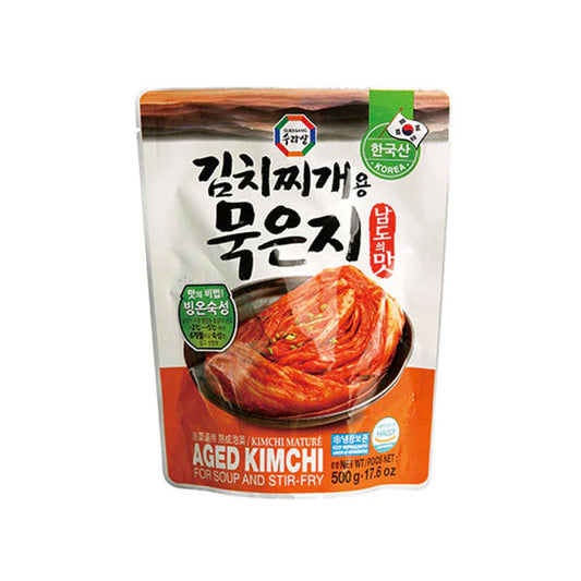 Fzn Kimchi fermenté long 12/500g 김치찌게용 묵은지