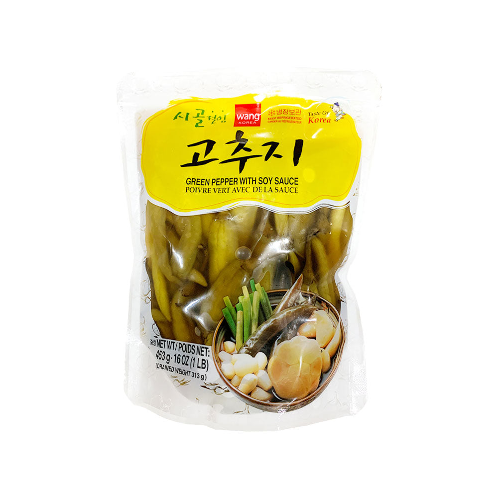 Pickled Green Pepper 24/453g 고추지(한국산)